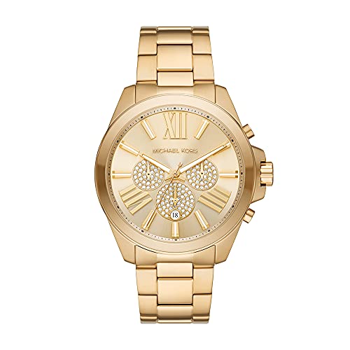 Michael Kors Montre Wren chronographe en acier Michael Kors Montre Wren chronographe en acier