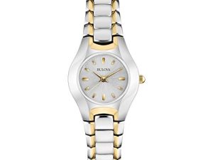 Bulova Ladies' Classic Two-Tone Stainless Steel 3-Hand