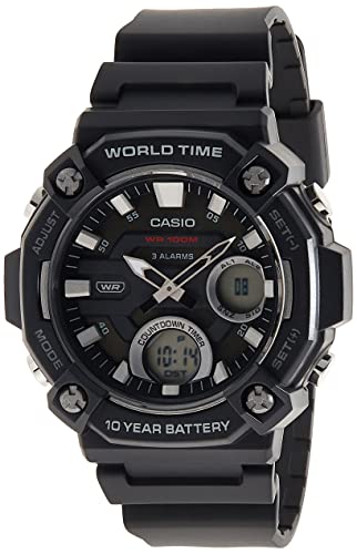 Montre analogique-numérique Casio avec batterie de 10 Montre analogique-numérique Casio avec batterie de 10