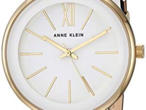 Anne Klein Montre à bracelet en cuir