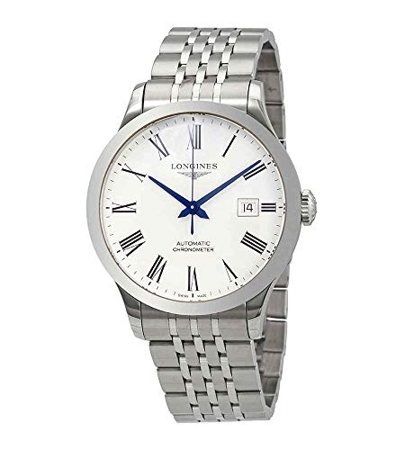 Longines Record Automatique Cadran Blanc Montre Homme Longines Record Automatique Cadran Blanc Montre Homme