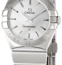 Omega Femme 123.10.27.60.02.002 Constellation Cadran Argent Montre
