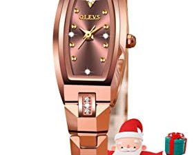 OLEVS or/or Rose montres pour femmes mince