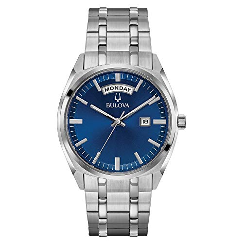 Bulova Montre classique en acier inoxydable pour Bulova Montre classique en acier inoxydable pour