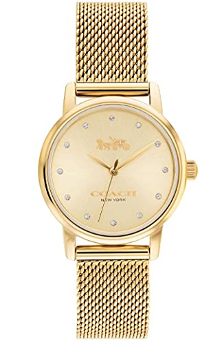 Coach 14503744 Grand Gold Tone Glitz Dial Coach 14503744 Grand Gold Tone Glitz Dial
