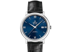 Omega De Ville Prestige Cadran Bleu Cuir