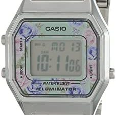 Casio LA680WA-2C Montre numérique chronographe à cadran