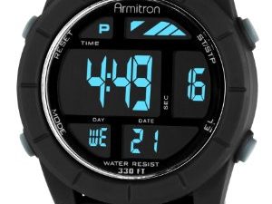 Montre numérique Armitron Sport pour homme 40/8253BLK