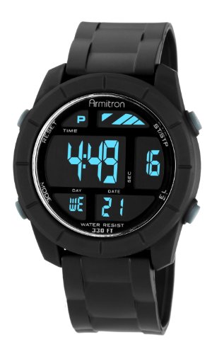 Montre numérique Armitron Sport pour homme 40/8253BLK Montre numérique Armitron Sport pour homme 40/8253BLK