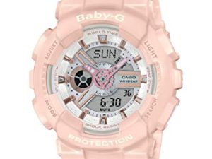 Casio BA110RG-4A Baby-G Montre Femme Rose Pastel