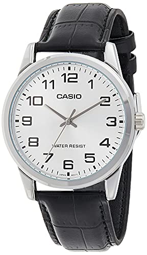Casio MTPV001L-7B Montre à quartz en cuir Casio MTPV001L-7B Montre à quartz en cuir