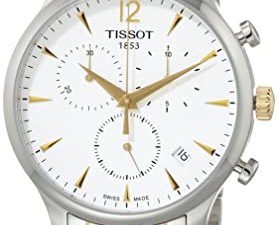 Tissot T063.617.22.037.00 T-Classic Montre Homme Bicolore Argent/Or