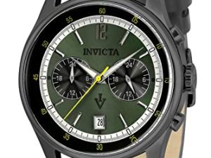 Invicta Vintage Quartz Cadran Vert et Noir