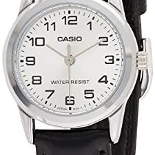 Casio LTPV001L-7B Montre à quartz en cuir