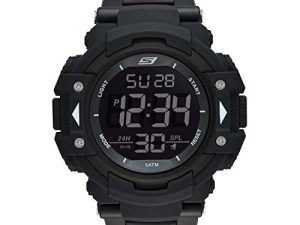 Skechers Keats Montre numérique décontractée pour homme