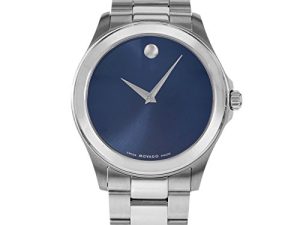 Movado Junior Sport Cadran bleu en acier