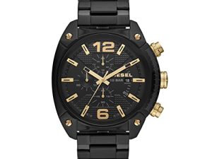 Diesel Montre à quartz chronographe en acier