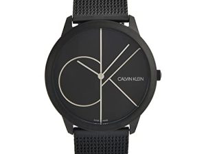 Calvin Klein Minimal Quartz Cadran noir Montre