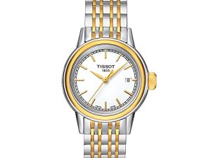Tissot Carson pour femme Boîtier en acier