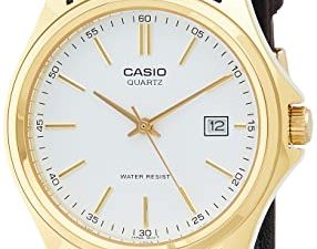 Casio MTP-1183Q-7A Montre habillée analogique dorée pour