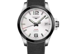 Longines Conquest Perpetual Quartz Cadran argenté Montre