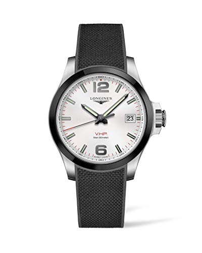 Longines Conquest Perpetual Quartz Cadran argenté Montre Longines Conquest Perpetual Quartz Cadran argenté Montre