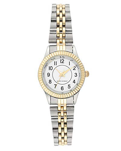 Amazon Essentials Montre-bracelet bicolore facile à lire Amazon Essentials Montre-bracelet bicolore facile à lire
