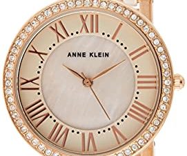 Anne Klein AK/2130RGLP Montre-bracelet en céramique de