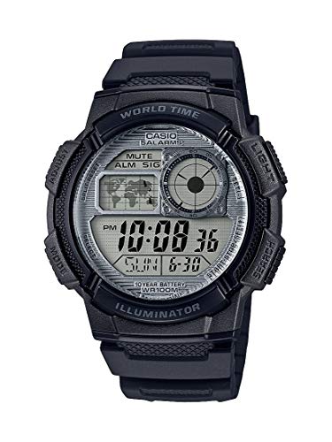 Montre à quartz Casio pour homme avec Montre à quartz Casio pour homme avec