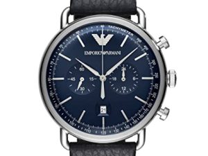Emporio Armani Montre habillée multifonction pour homme
