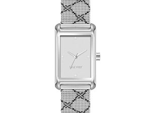 Nine West Montre-bracelet en maille pour femme