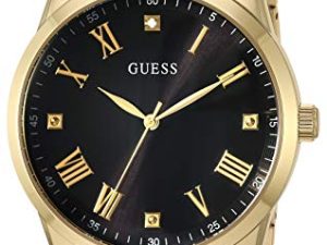 Montre-bracelet GUESS en acier inoxydable doré avec