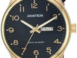 Armitron 20/5355BKGPBK Montre pour homme avec fonction