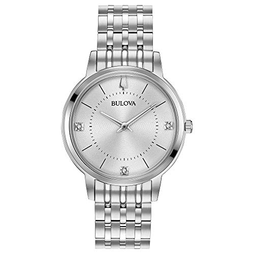 Montre pour femme à quartz classique Bulova Montre pour femme à quartz classique Bulova