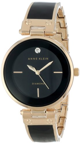 Anne Klein AK/1414BKGB Montre-bracelet ornée de diamants Anne Klein AK/1414BKGB Montre-bracelet ornée de diamants