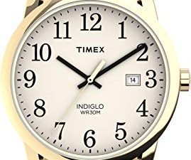 Timex Easy Reader Date Bracelet en acier