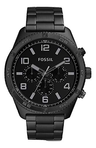 Montre Brox multifonction en acier inoxydable noir Montre Brox multifonction en acier inoxydable noir