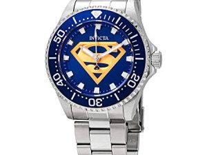 Invicta DC Comics Quartz Cadran Bleu Montre