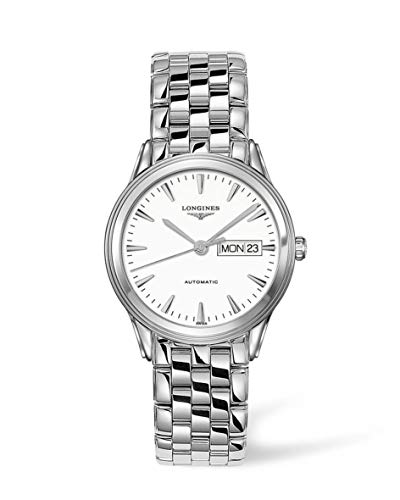 Longines Flagship Automatique Cadran Blanc Montre Homme Longines Flagship Automatique Cadran Blanc Montre Homme