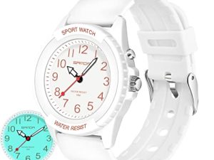 Femmes étanche infirmière montre montres analogiques rétro-éclairage