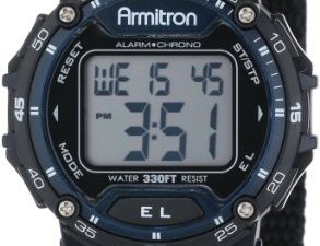 Armitron Sport Montre unisexe 40/8291BLU avec chronographe