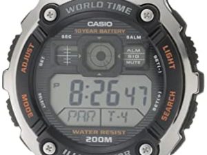 Casio AE2000WD-1AV Montre de sport en résine