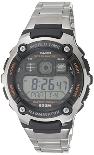 Casio AE2000WD-1AV Montre de sport en résine Casio AE2000WD-1AV Montre de sport en résine