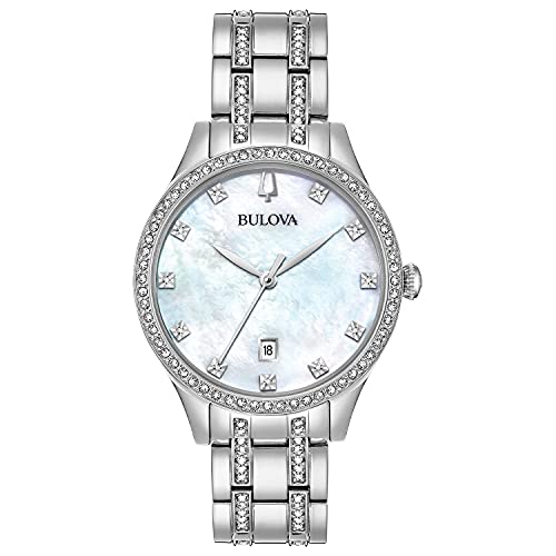 Bulova Montre à quartz classique à 3 Bulova Montre à quartz classique à 3