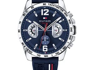 Tommy Hilfiger Mens Decker cadran bleu bracelet