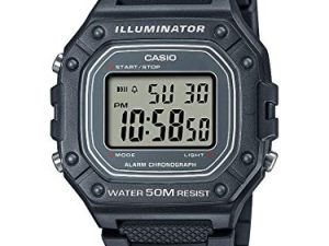 Casio W-218H-1AVCF Montre à quartz classique à