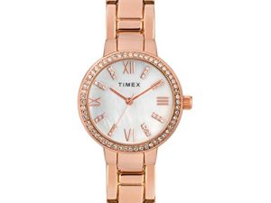 Timex Montre-bracelet analogique pour femme 30 mm