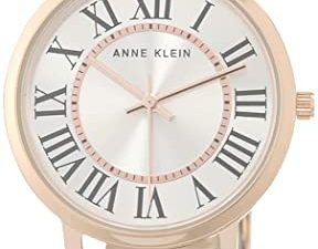 Anne Klein Montre à bracelet texturé pour