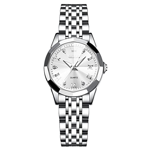Montre décontractée en acier inoxydable pour femme Montre décontractée en acier inoxydable pour femme