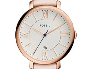Fossil Jacqueline Montre à quartz en acier